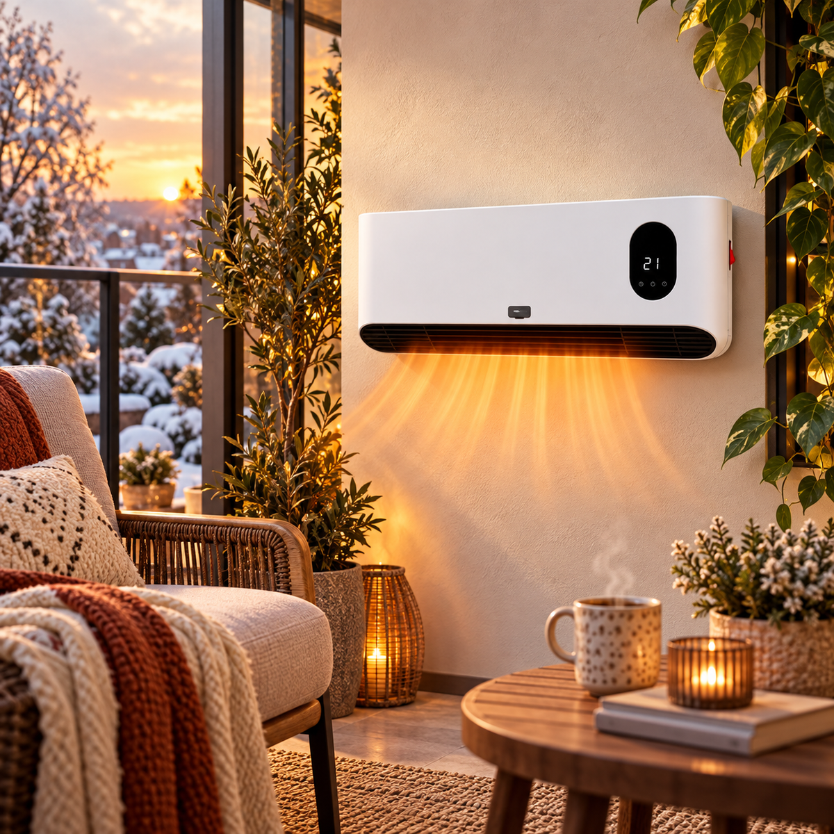 PROSTO smart nazidna PTC keramička grejalica 2000W FKF2020CW