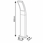 Palanga Spoljna podna LED lampa visina 80cm 12W