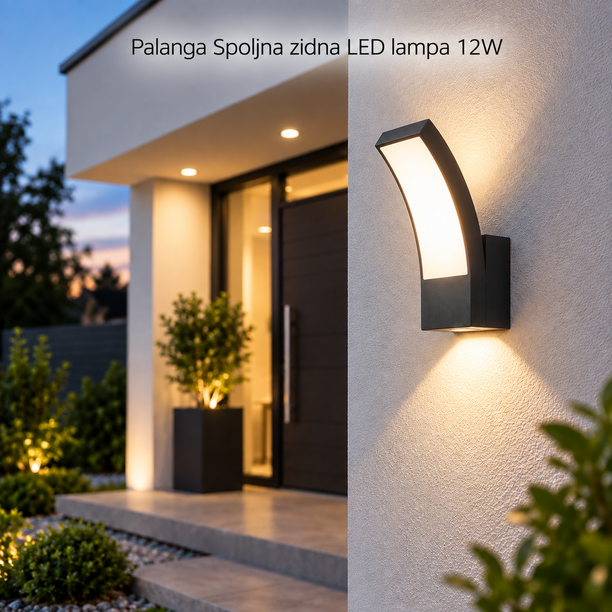 Palanga Spoljna zidna LED lampa 12W