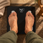 Pametna vaga za merenje, do 180kg, LED, Bluetooth, crna ZLN8980