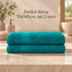 Peškir Atina 70x140cm,set 2 kom