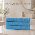 Peškir Indy 70x130cm Glat 400g/m2, 3kom