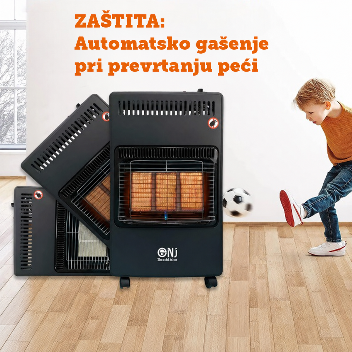 Plinska peć NJ- H2