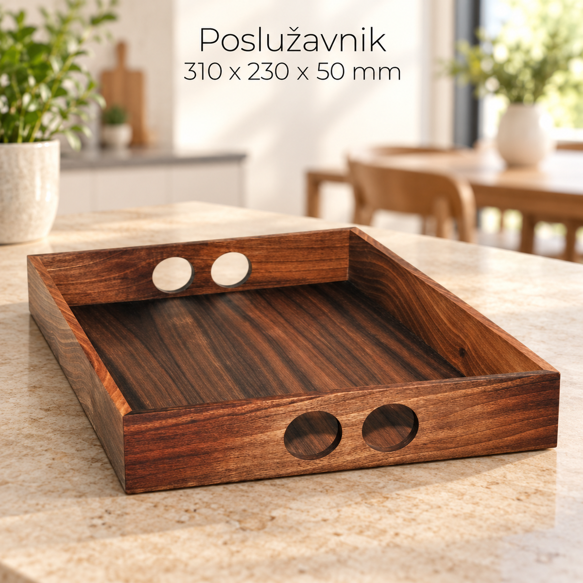 Poslužavnik  310 x 230 x 50 mm