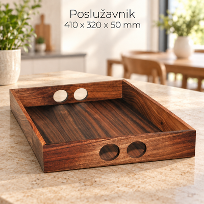 Poslužavnik  410 x 320 x 50 mm