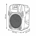 Prenosna zvučna kutija sa Bluetooth konekcijom 25W PAR20BTC