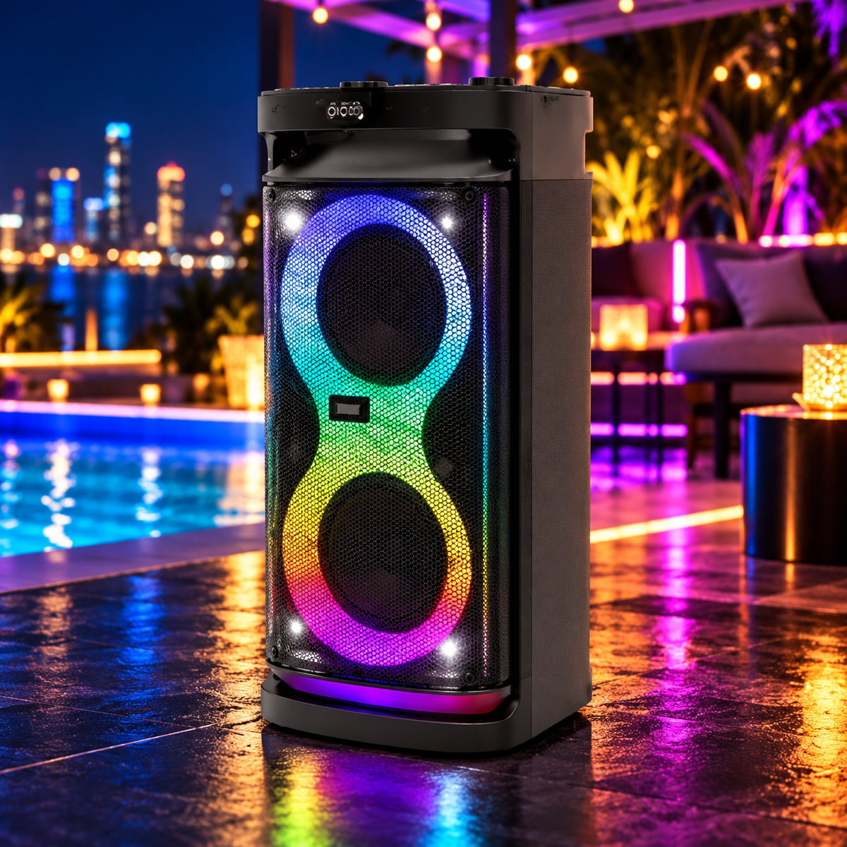 Prenosna zvučna kutija sa Bluetooth konekcijom 60W PAR2100BT