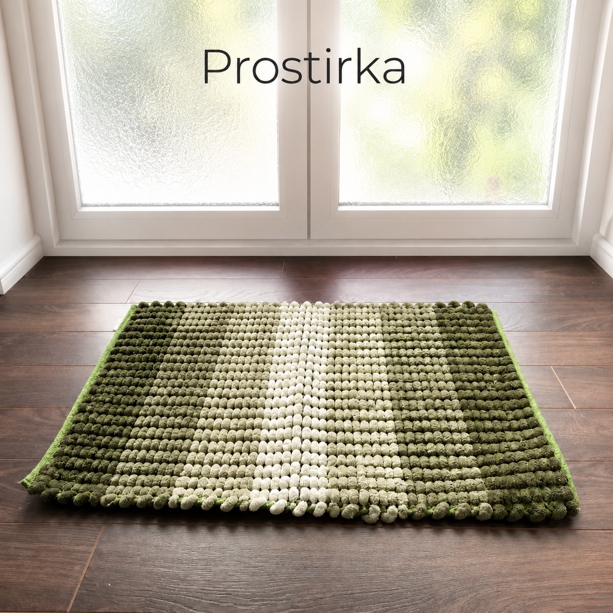 Prostirka pletenica 50x80cm Green