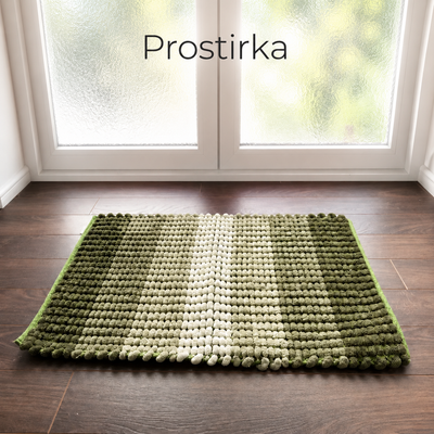 Prostirka pletenica 50x80cm Green