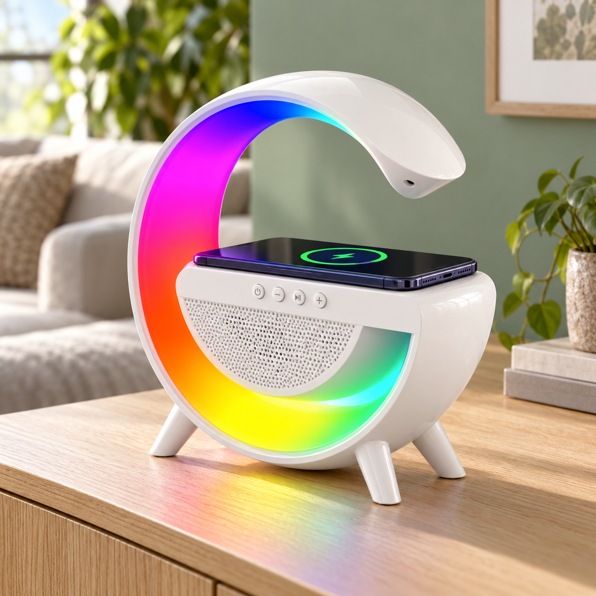 RGB BT zvučnik sa bežičnim punjačem YW13173-3383