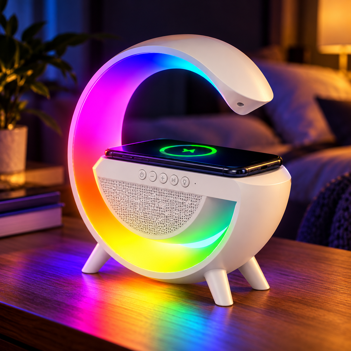 RGB BT zvučnik sa bežičnim punjačem YW13173-3383
