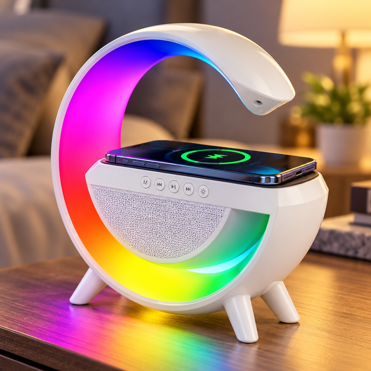RGB BT zvučnik sa bežičnim punjačem YW13173-3383