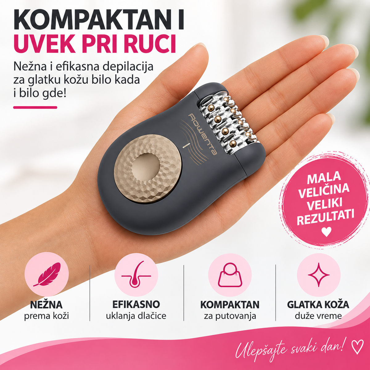 ROWENTA DEPILATOR EP1119