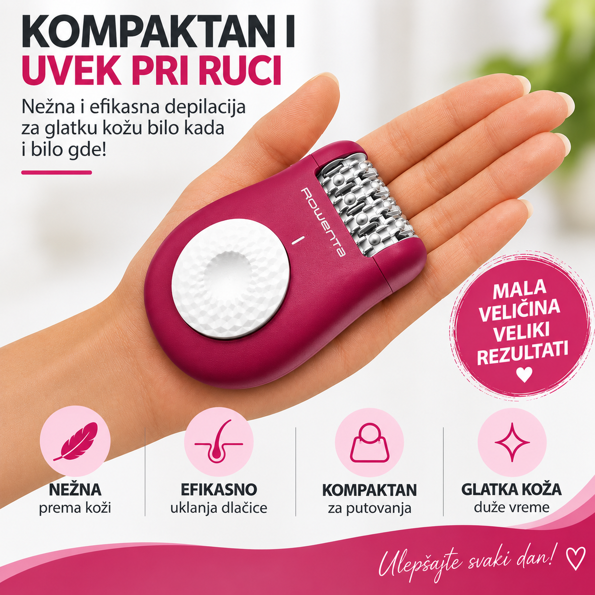 ROWENTA DEPILATOR EP1120