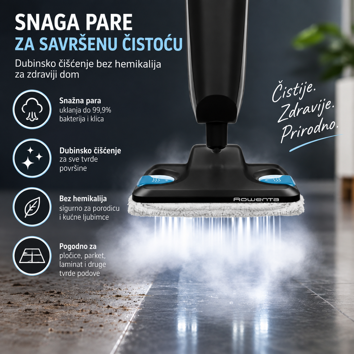 ROWENTA PAROČISTAČ RY6555