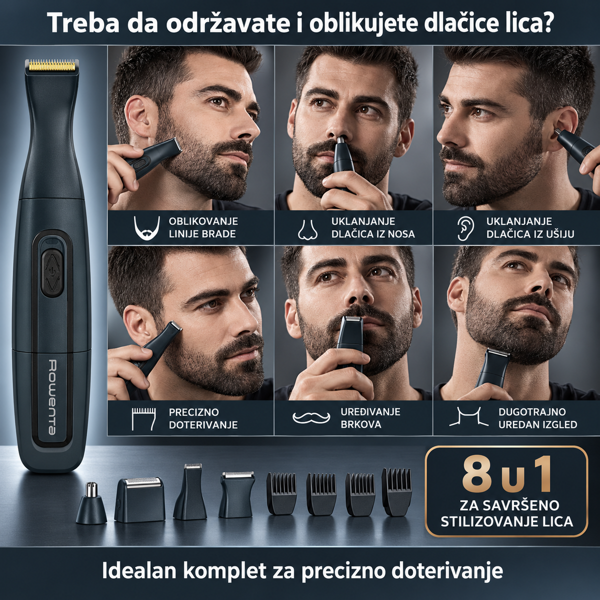 ROWENTA TRIMER TN3651