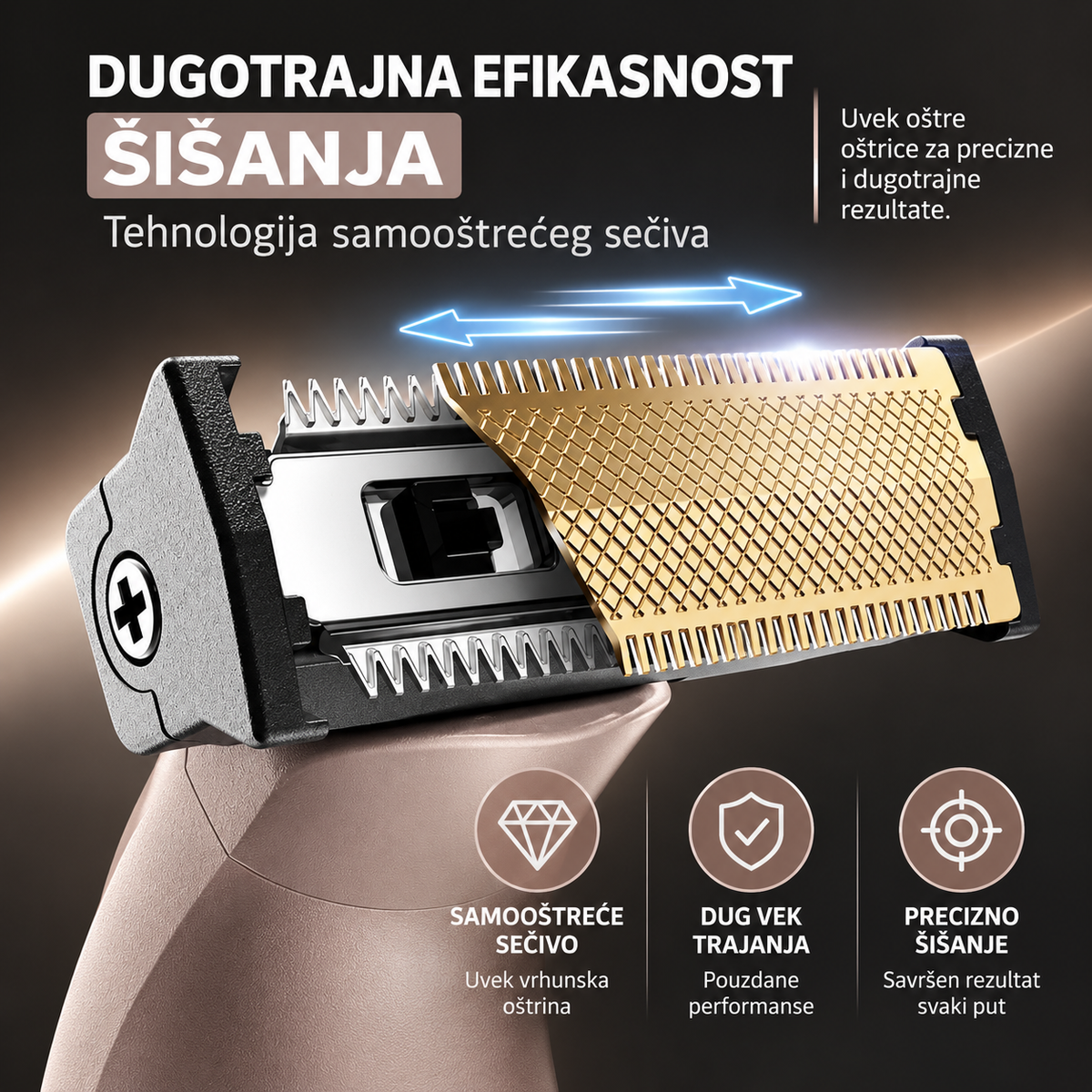 ROWENTA TRIMER TN6044