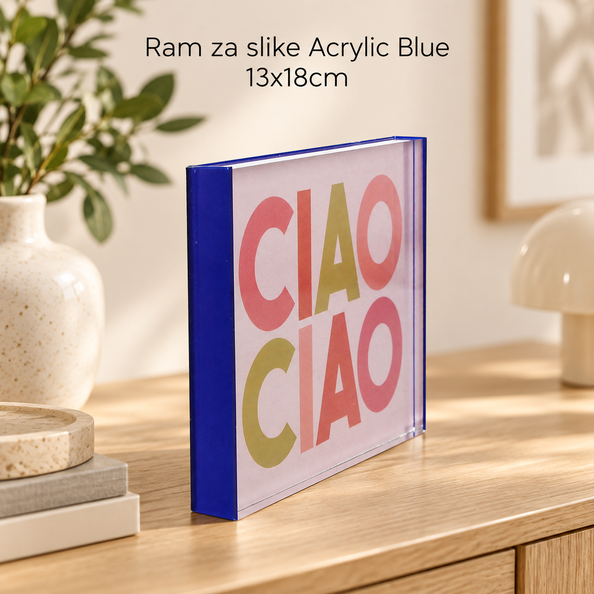 Ram za slike Acrylic Blue 13x18cm