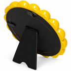 Ram za slike Beads Polyresin Yellow 10x10cm