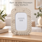 Ram za slike Polyresin Ivory 10x15cm