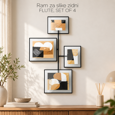 Ram za slike zidni FLUTE, SET OF 4