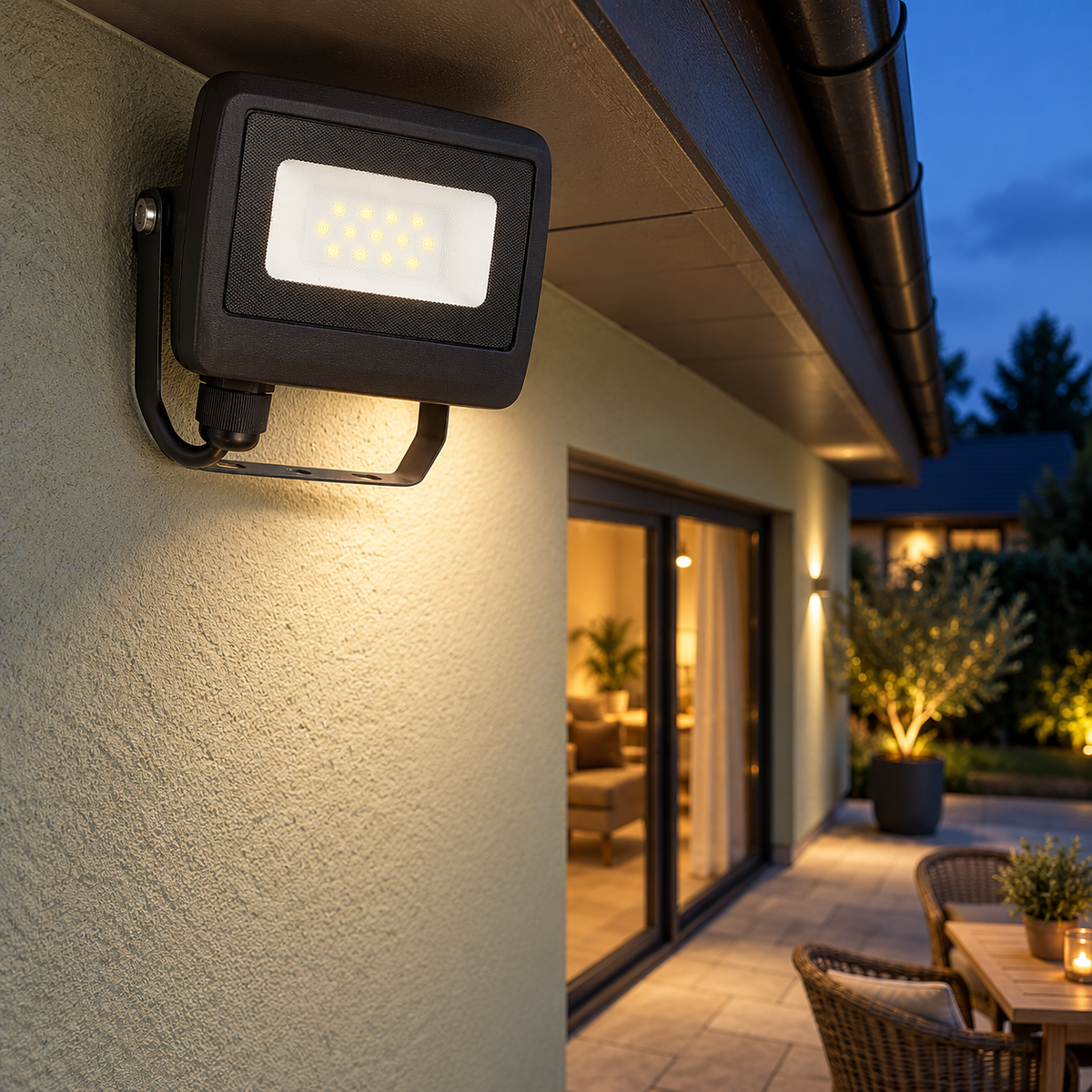 Reflektor, LED, 10 W, 800 lm, IP65 FLL 10