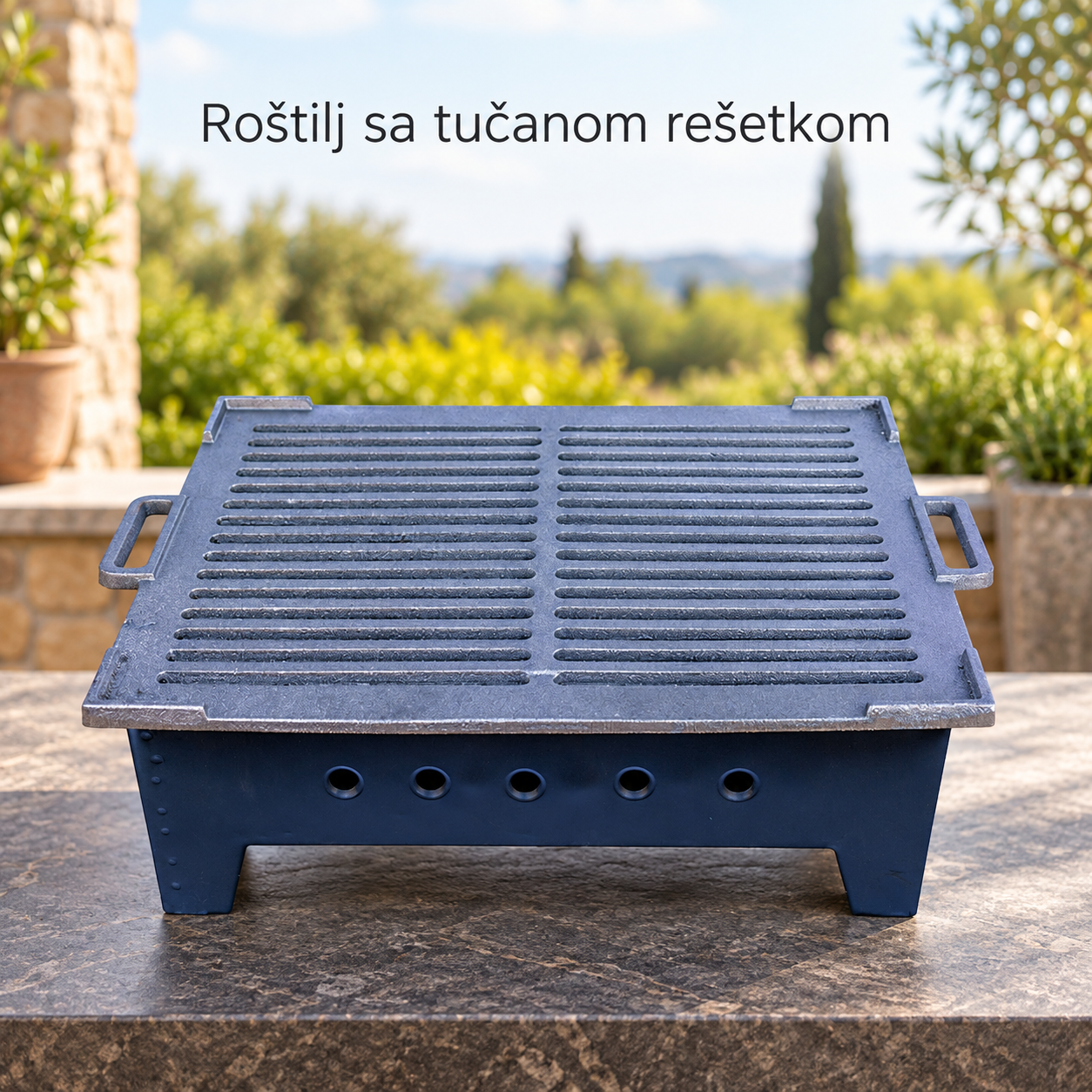 Roštilj sa tučanom rešetkom