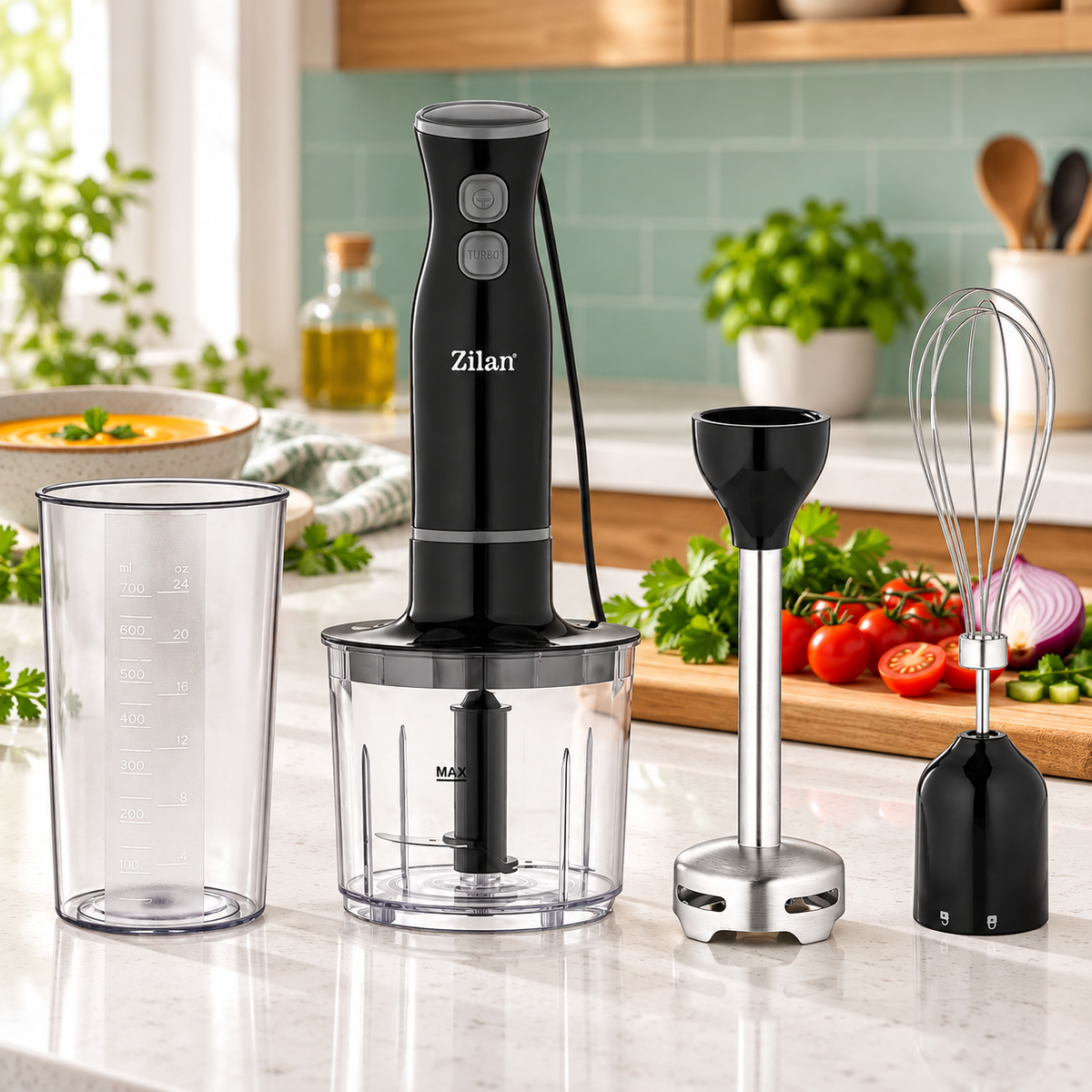 Ručni blender, set 4 u 1, 250W ZLN5244