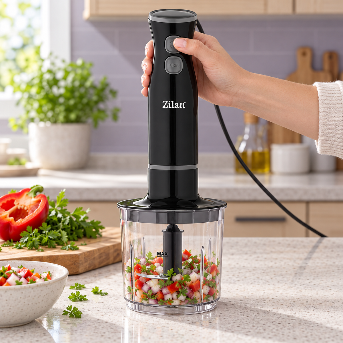 Ručni blender, set 4 u 1, 250W ZLN5244