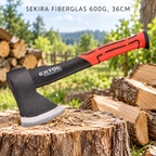 SEKIRA FIBERGLAS 600G, 36CM , EP