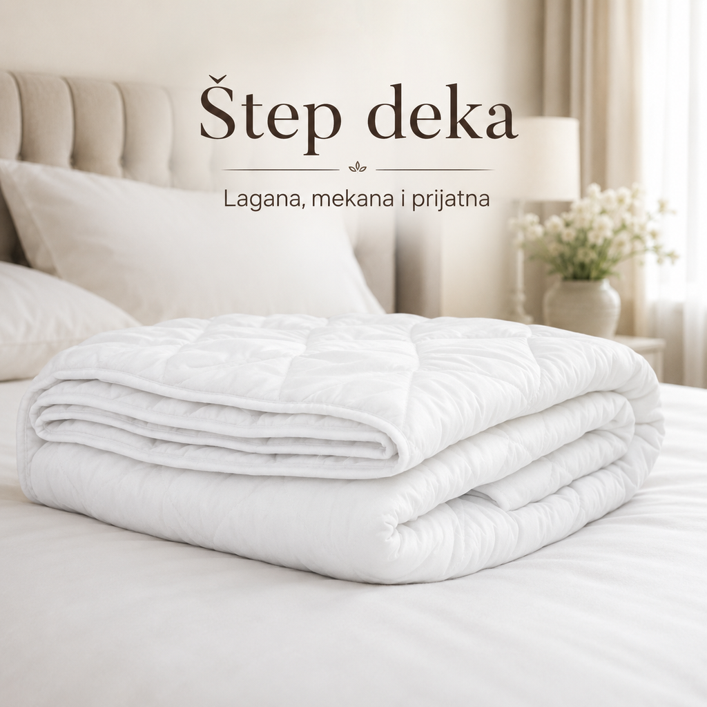 Štep deka – lagan i udoban prekrivač za svaki dan