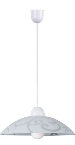 Scroll Visilica D30 E27 60W belo
