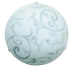 Scroll plafonjera D25 E27 60W belo