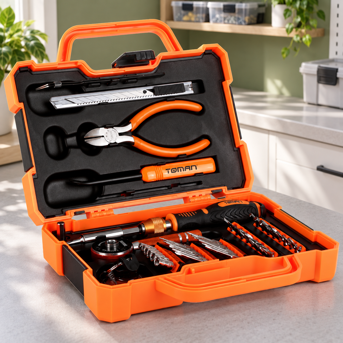 Set alata, mobilni montažni komplet, 47 kom. TT-4700