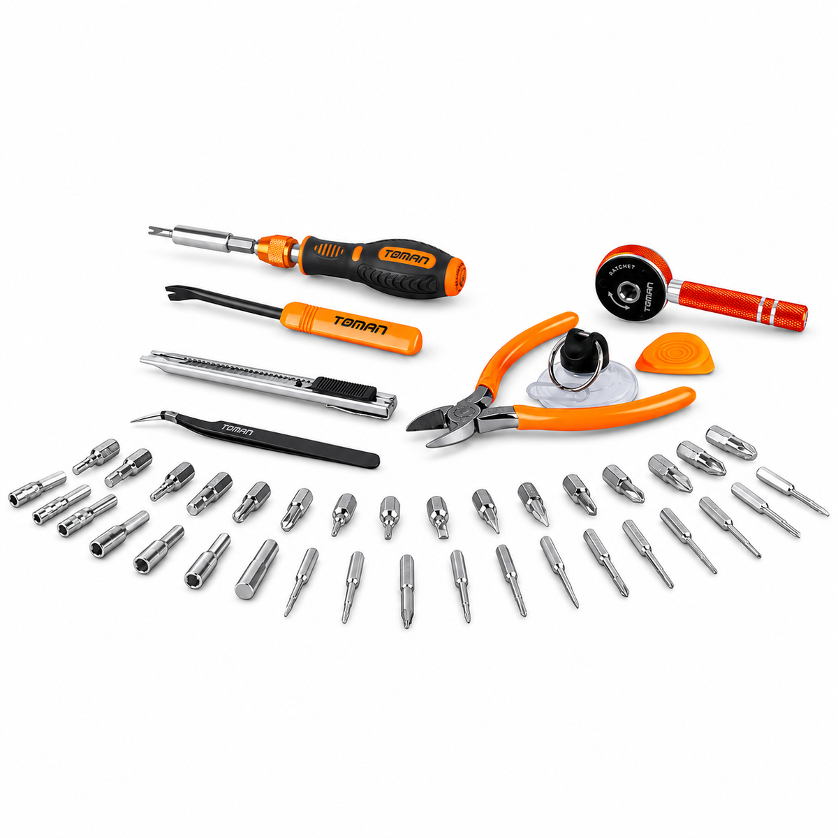 Set alata, mobilni montažni komplet, 47 kom. TT-4700