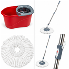 Set za čišćenje, crveni ZLN1389/RD