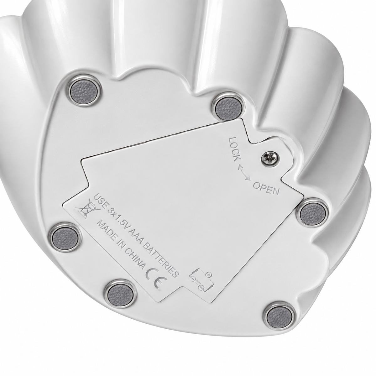 Shell gliter RGB lampa na baterije