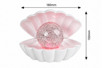 Shell gliter RGB lampa na baterije