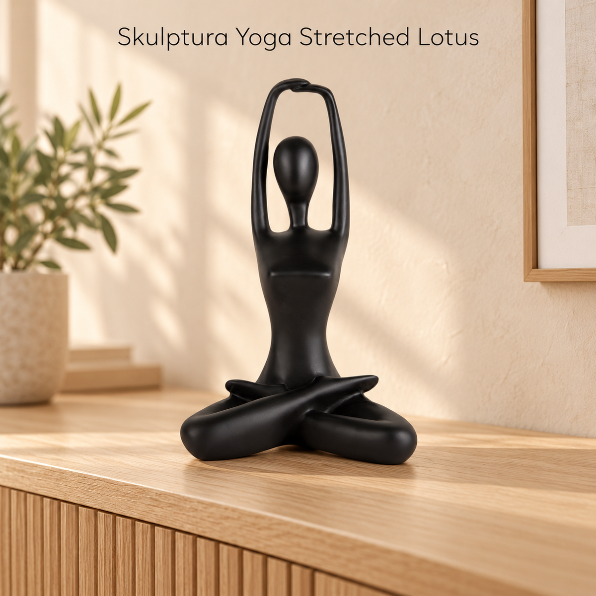 Skulptura Yoga Stretched Lotus