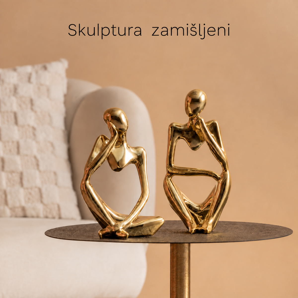 Skulptura zamišljeni