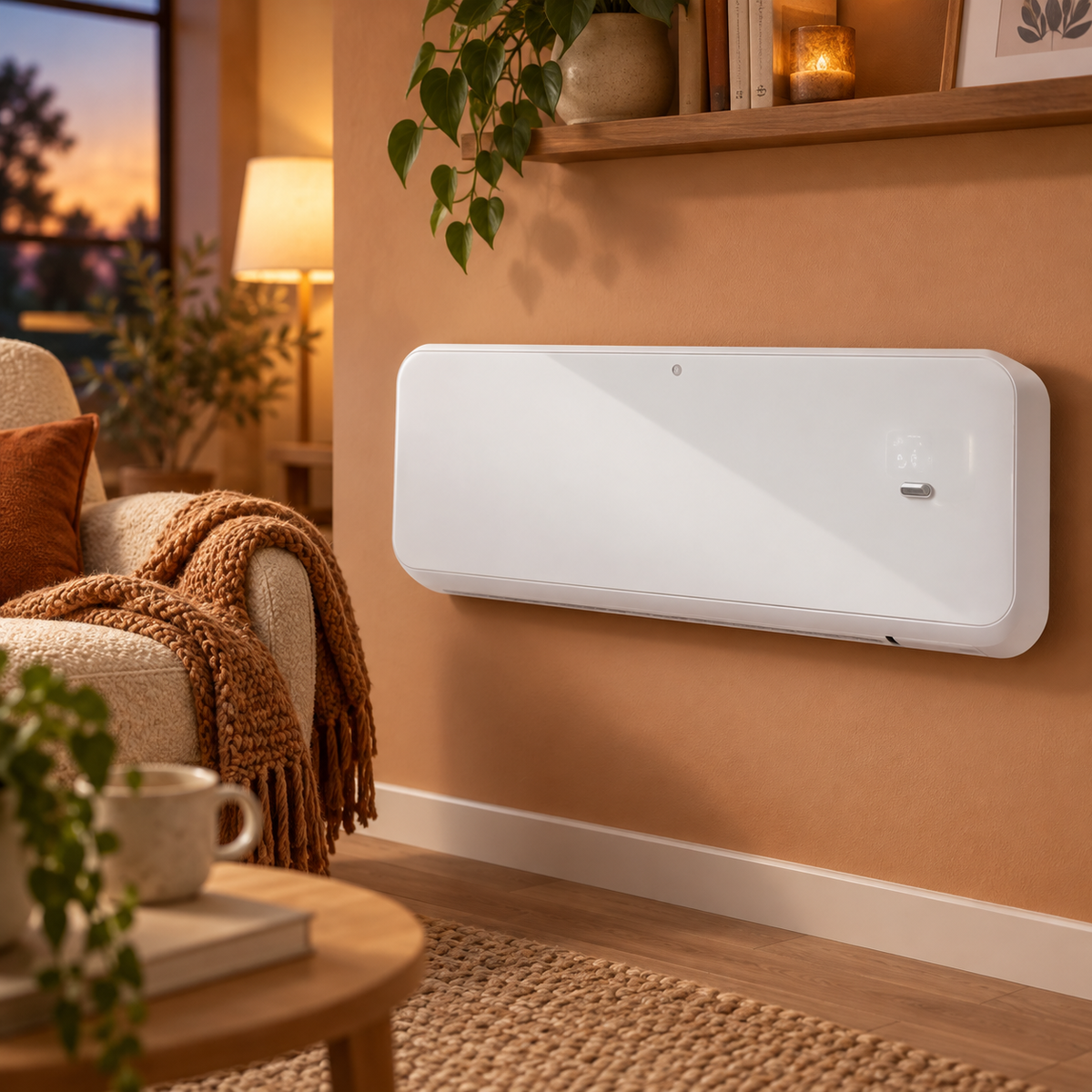Smart nazidna PTC grejalica 2000W bela FKFW54204WIFI