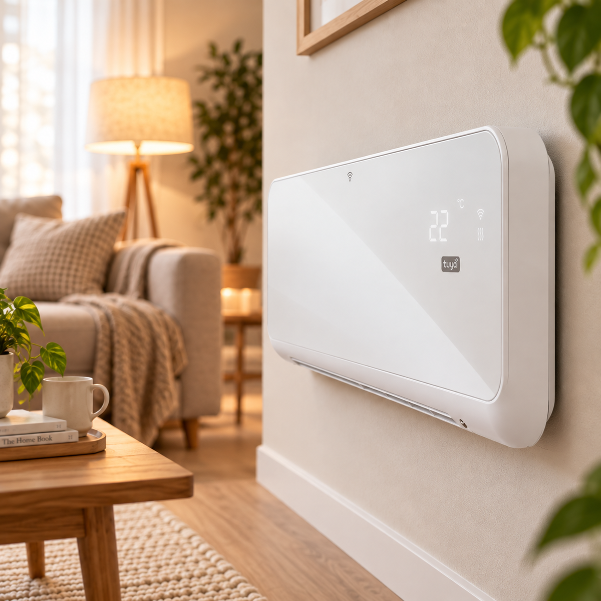 Smart nazidna PTC grejalica 2000W bela FKFW54204WIFI
