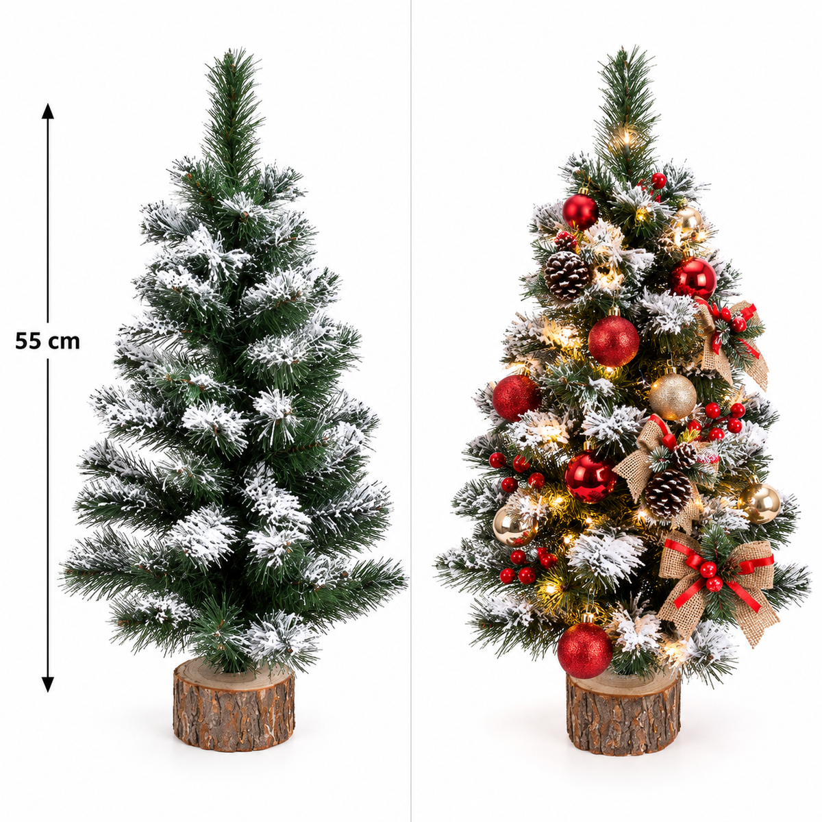 Snezna jelka 55 cm 634097