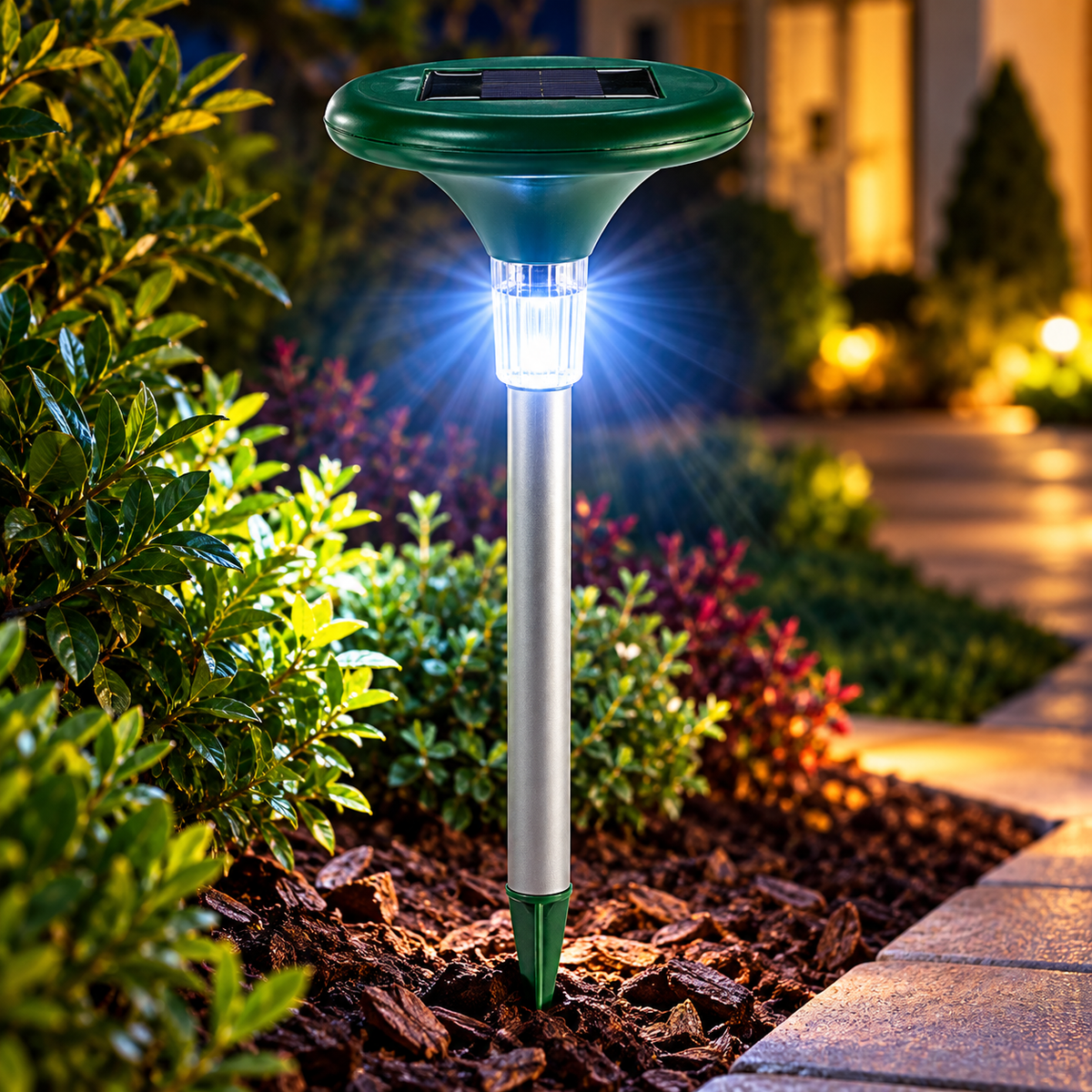 Solarni rasterivač krtica sa LED osvetljenjem VK08LED-P