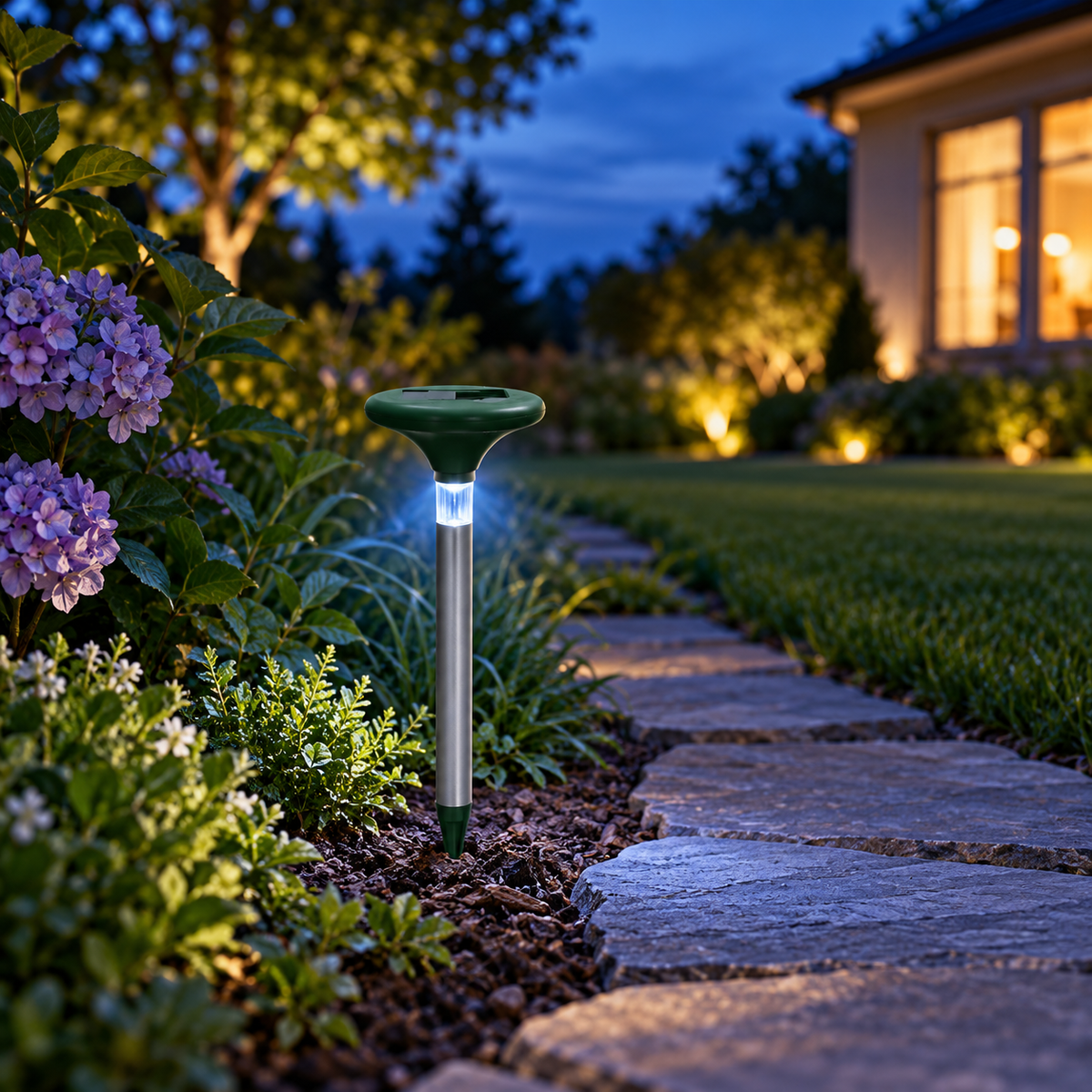 Solarni rasterivač krtica sa LED osvetljenjem VK08LED-P