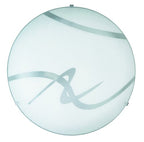 Soley plafonjera D40 E27 2x60W belo