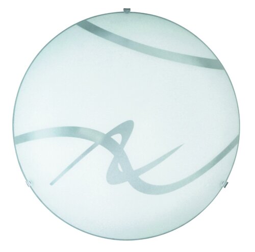 Soley plafonjera D40 E27 2x60W belo