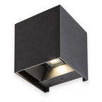 Solin Zidna spoljna lampa 1X42W  mat crna
