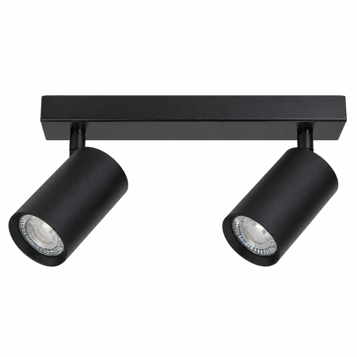 Solo plafonska crna metal spot lamp 2xGU10