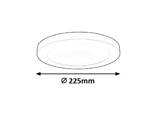 Sonnet ugradna I nadgradna plafonjera LED 18W 1500lm